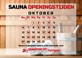 Saunarooster Oktober