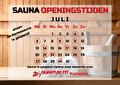 Saunarooster Juli